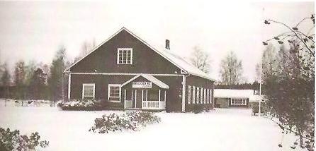 KAUHAVA
Hirvijoen Nuorisoseuran uusi talo, joka rakennettiin v. 1951. 

